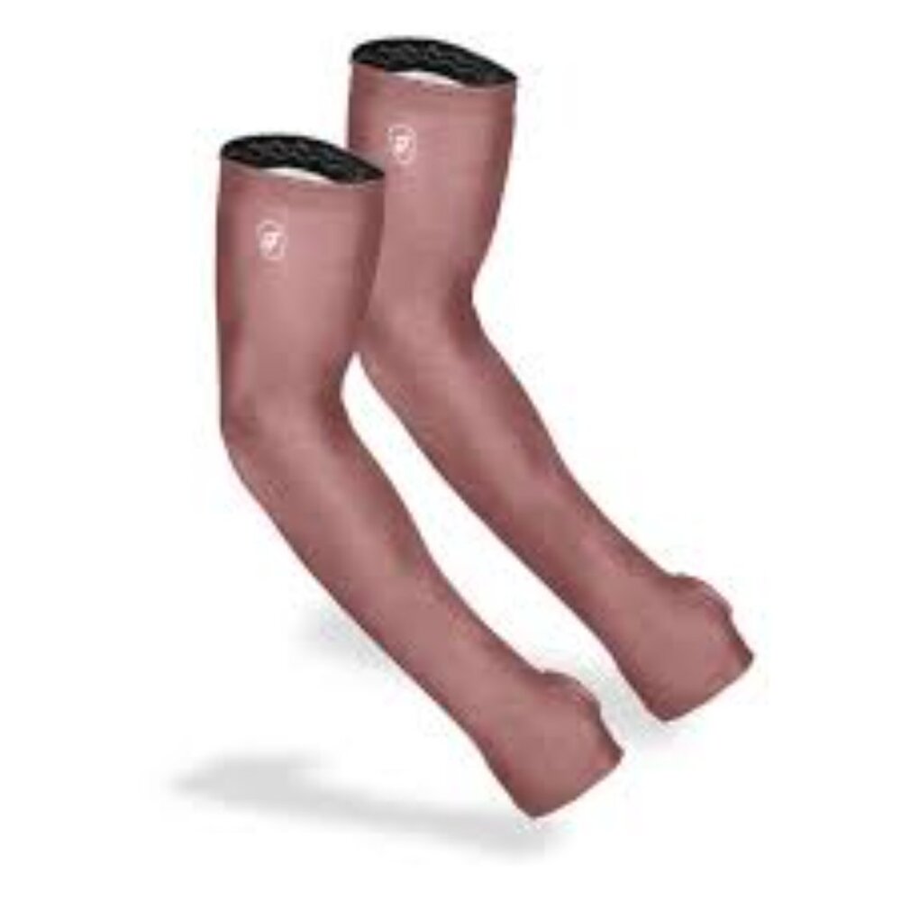 Farmers Defense Protection Sleeves, Heather Maroon, Size XS